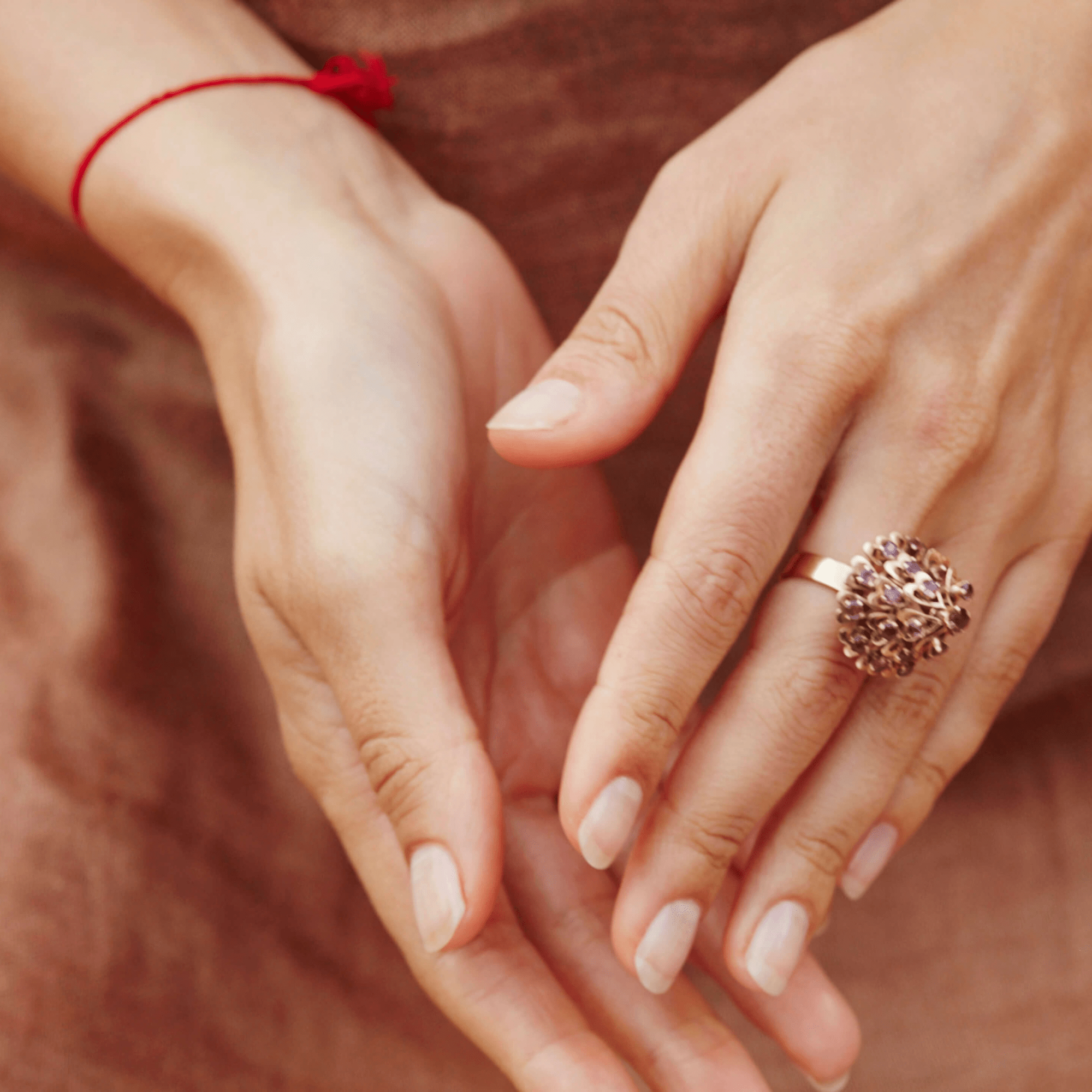 Mauli Rituals Sacred Red Thread Bracelet With Bells Sacred Red Thread Bracelet With Bells