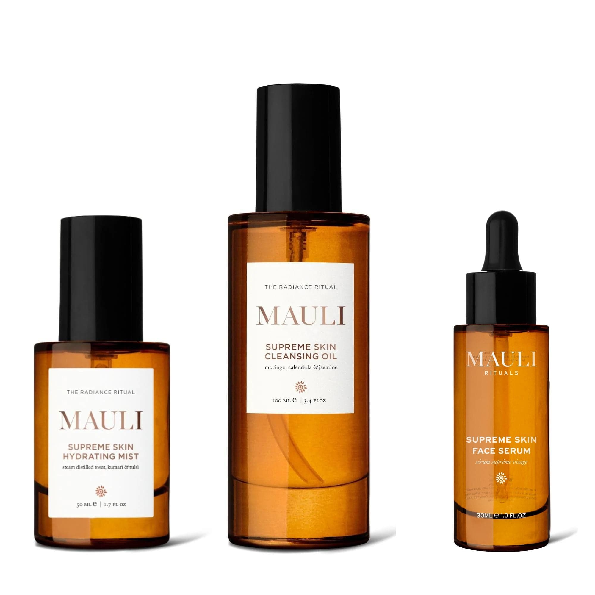 Mauli Rituals Skincare Supreme Skin Trio Supreme Skin 3 Step Ritual