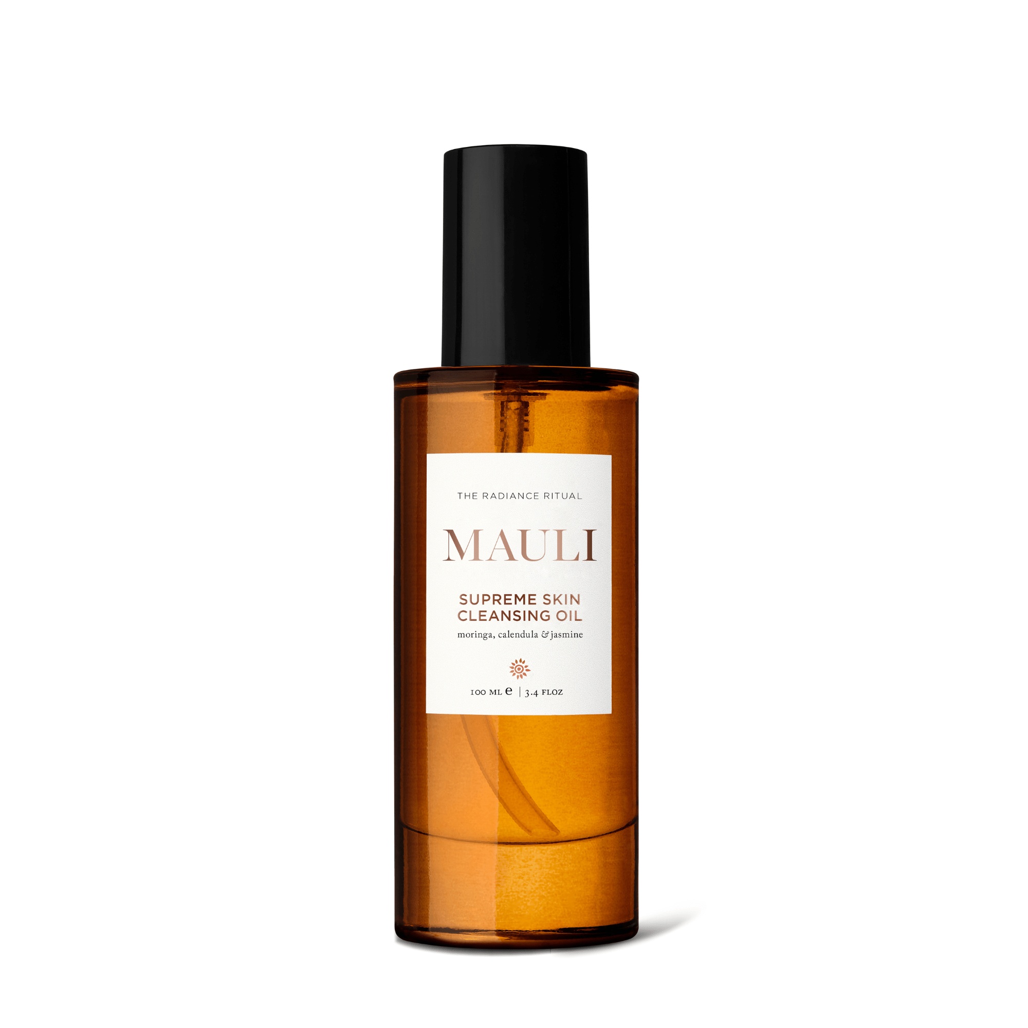 Mauli Rituals Skincare 100ml Supreme Skin Cleansing Oil With Pure Muslin Cloth